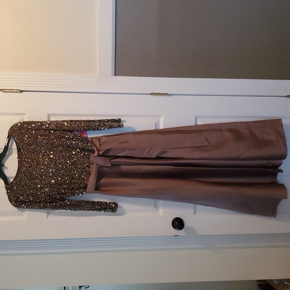 NWT Pissaro Bights Beaded Gown - Picture 1 of 8